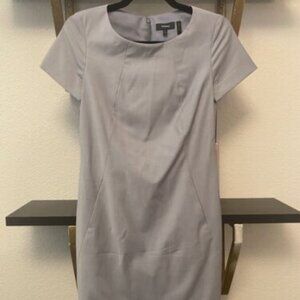 Theory gray shift dress